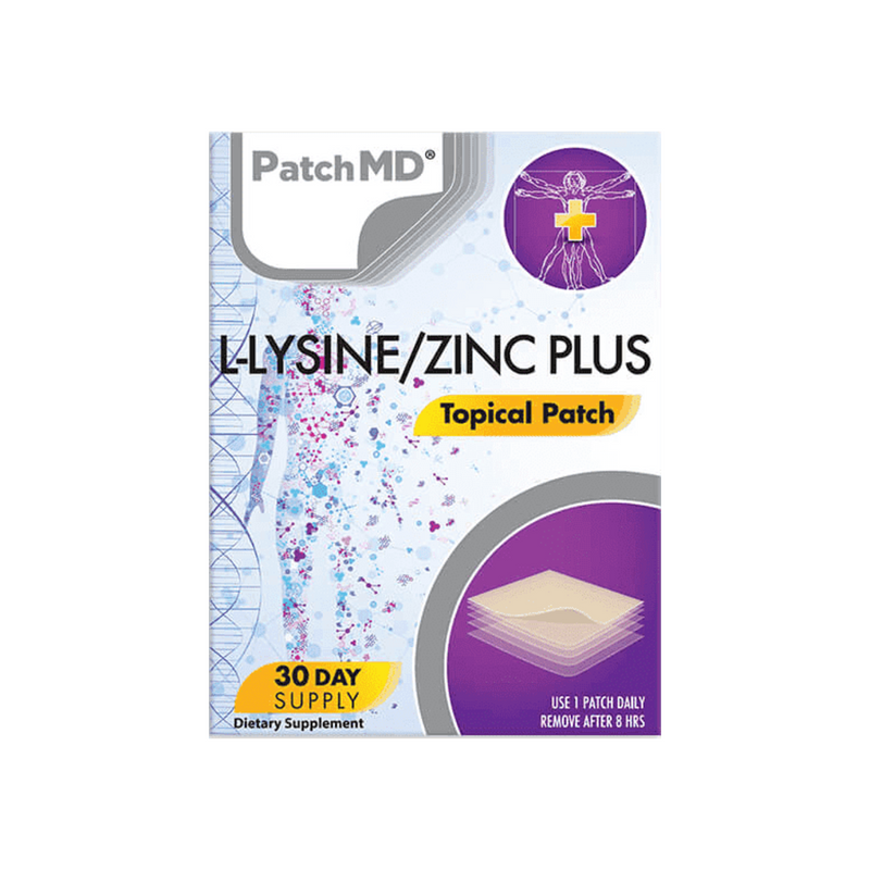 L-賴氨酸/鋅增強配方（外用貼片30天補充）- 30片 | PatchMD