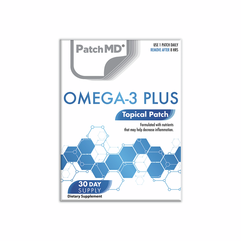 奧米加-3 Plus（局部貼片30天供應）- 30片 | PatchMD