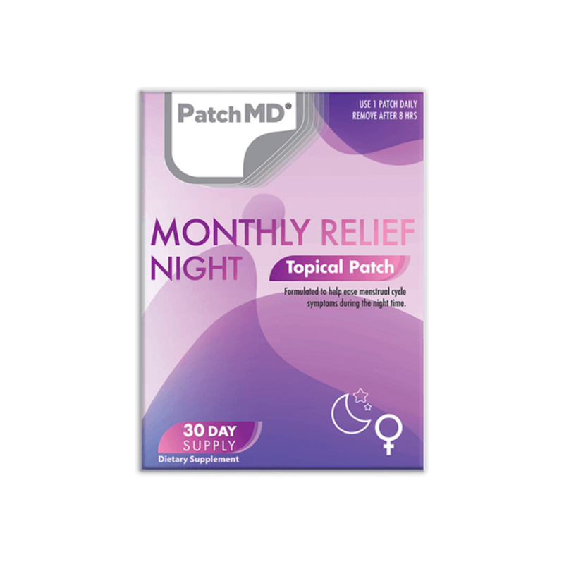每月救助夜（局部貼片30天補給）- 30片 | PatchMD