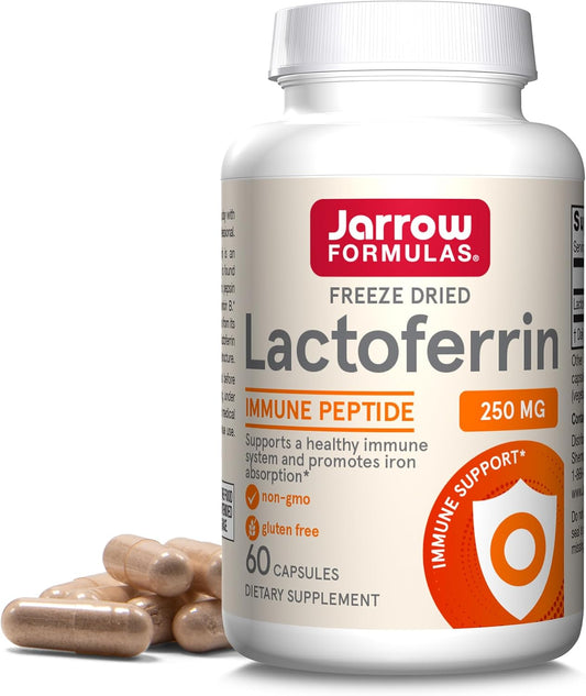 Lactoferrin 250mg - 60 Capsules | Jarrow Formulas