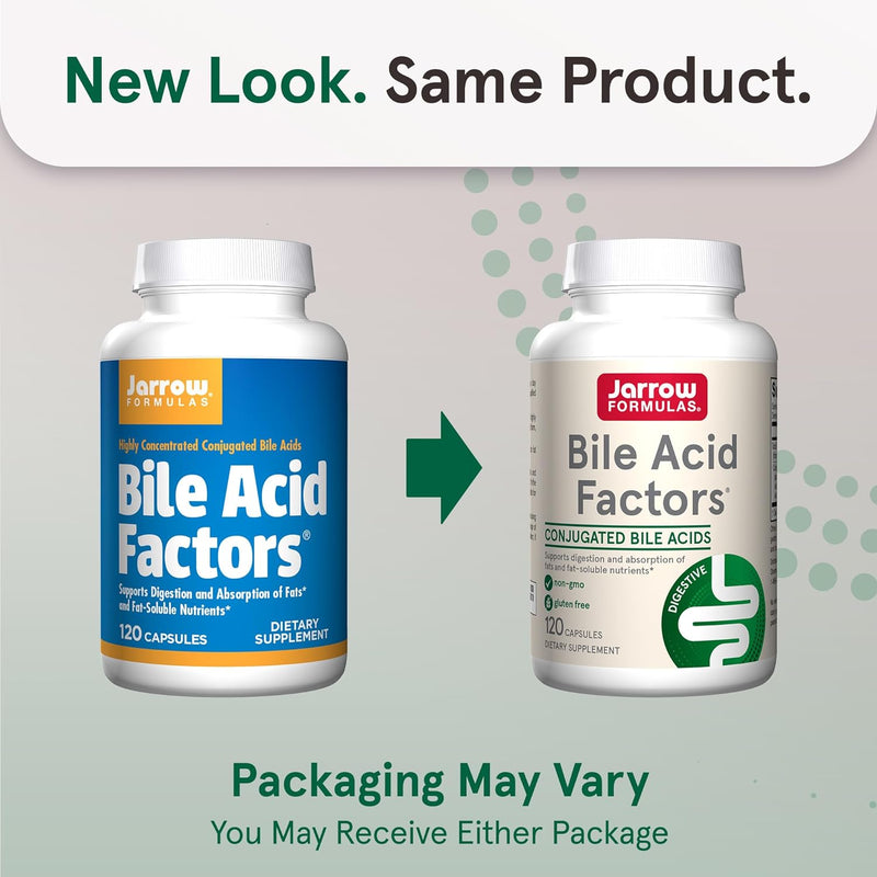 Bile Acid Factors - 120カプセル | Jarrow Formulas