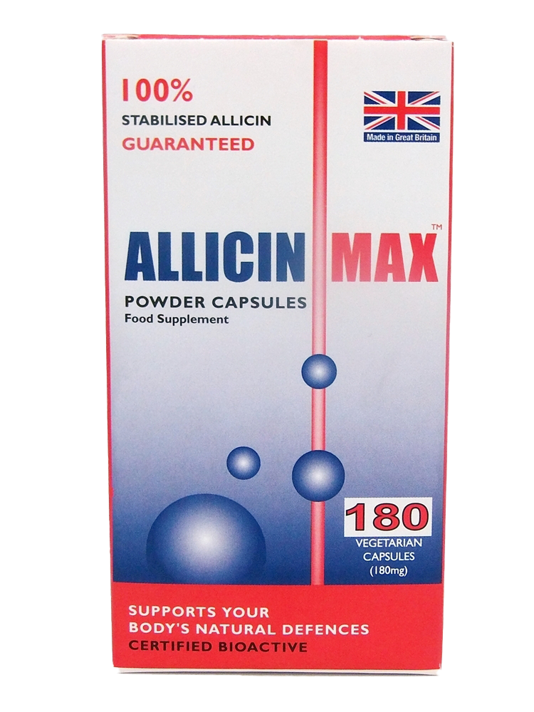 AllicinMAX 180ミリグラム - 180カプセル | Allicin International