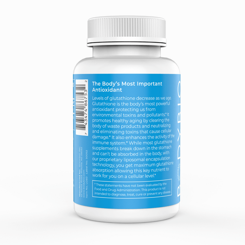 Liposomal Glutathione - 60 Capsules | Body Bio