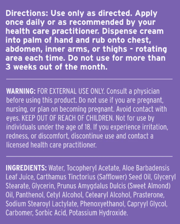 DHEA Balancing Cream - 118 ml | Emerita