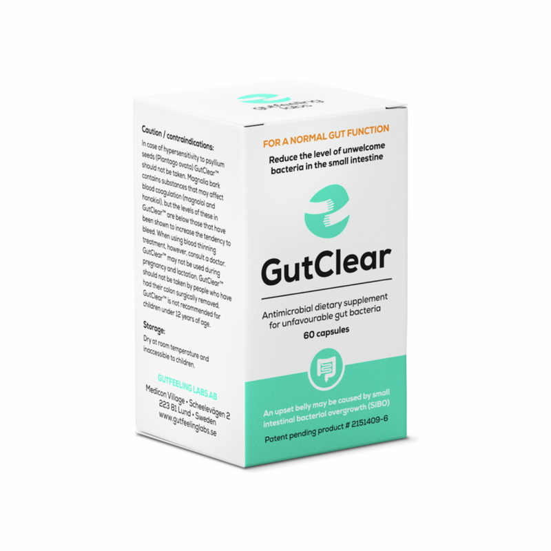 GutClear - 60 Capsules | Gutfeeling Labs