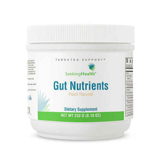 Gut Nutrients (Peach Flavour) (Formerly Optimal GI Plus Peach) - 232g | Seeking Health