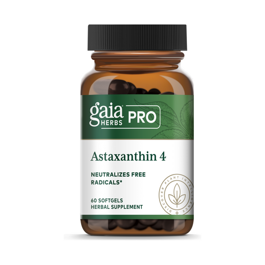 Astaxanthin 4 - 60軟膠囊 | Gaia Herbs
