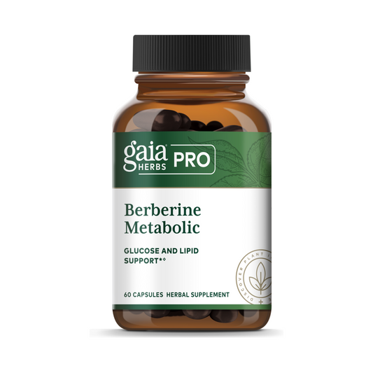 Berberine Metabolic - 60 Capsules | Gaia Herbs