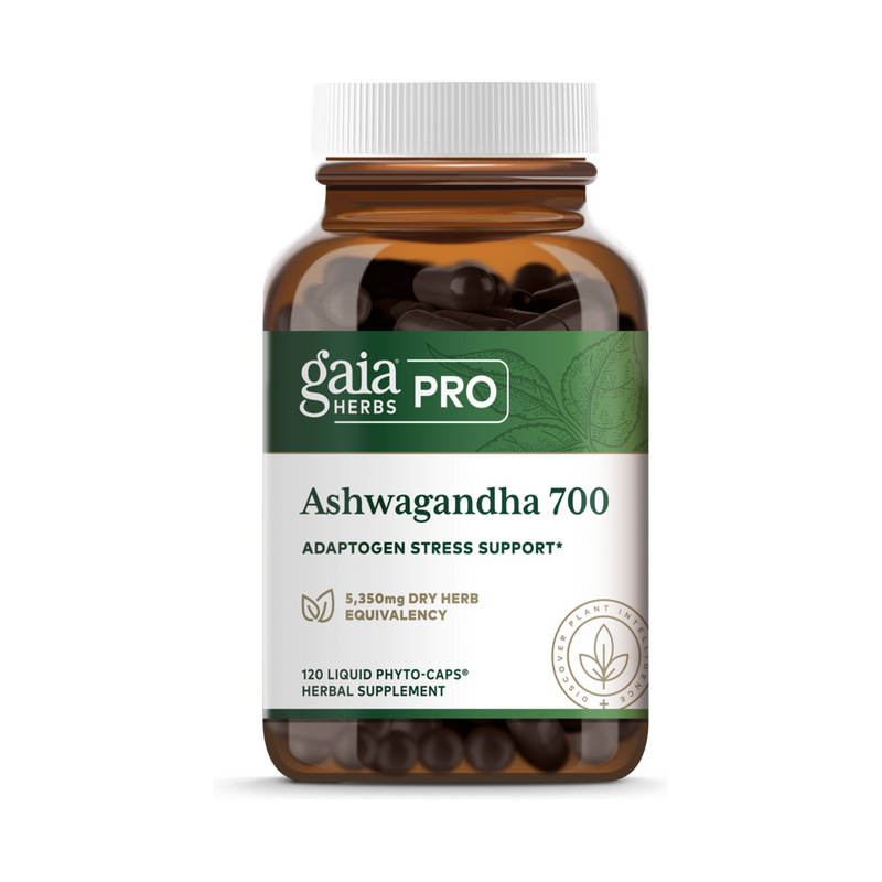 Ashwagandha 700 - 120 Liquid Phyto-Caps | Gaia Herbs