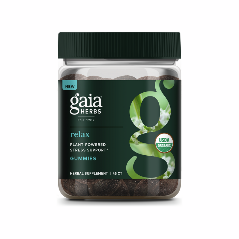 放鬆軟糖 - 45顆軟糖 | Gaia Herbs