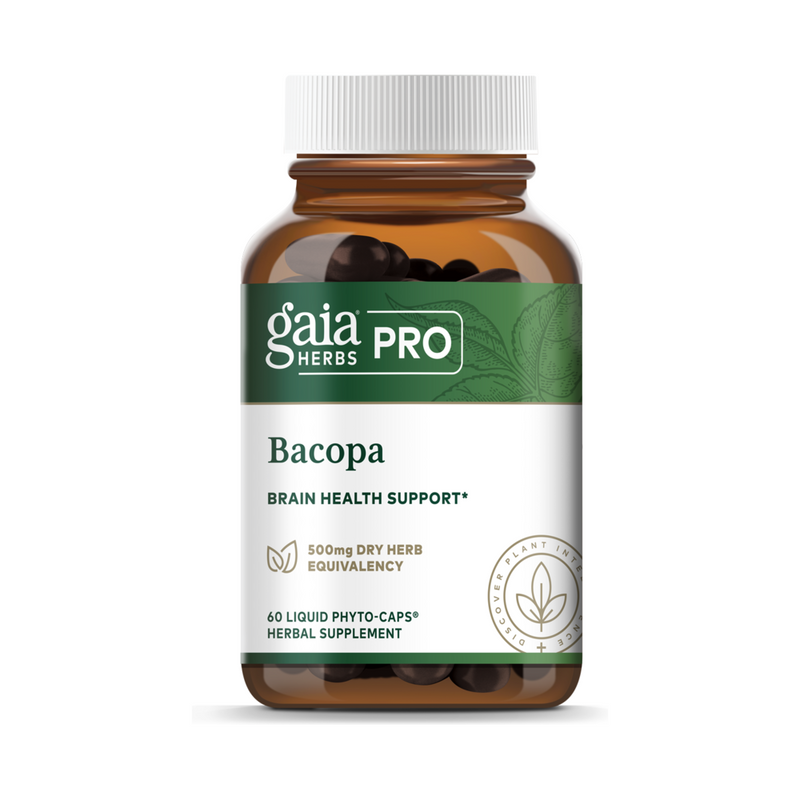 Bacopa - 60 液體植物膠囊 | Gaia Herbs