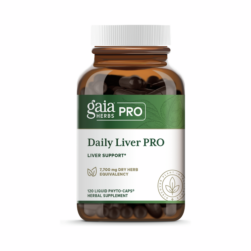 Daily Liver Pro - 120 Liquid Phyto-Caps | Gaia Herbs