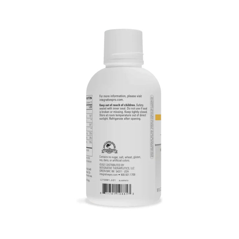 液體鈣鎂 1:1鈣/鎂比例（莓果風味）- 480毫升 | Integrative Therapeutics