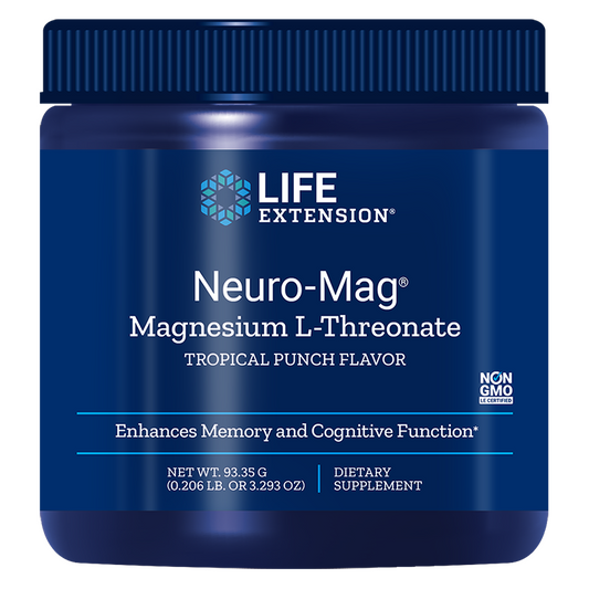 Neuro-Mag (Magnesium L-Threonate) - 93.35g | Life Extension