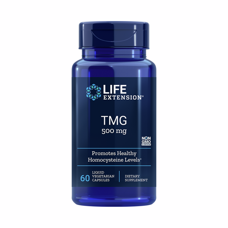 TMG 500毫克-60液體膠囊 | Life Extension