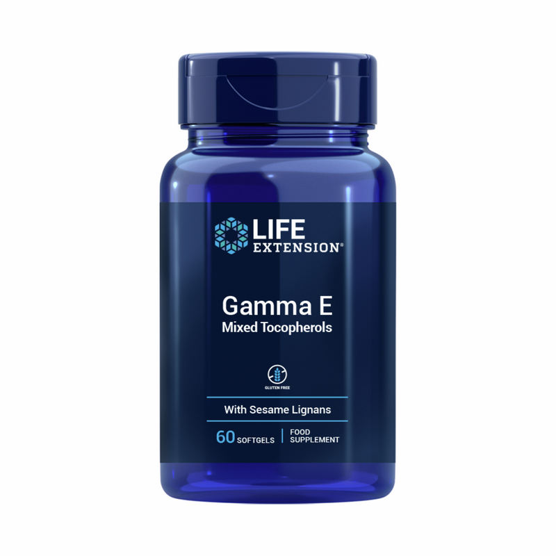 Gamma E混合生育酚-60粒軟膠囊 | Life Extension