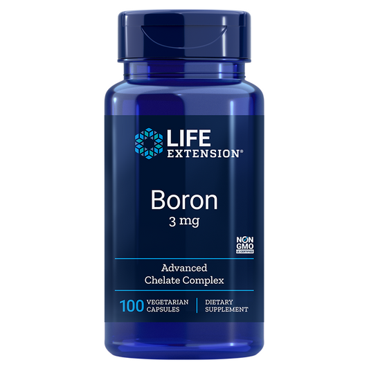 Boron 3mg - 100 Capsules | Life Extension