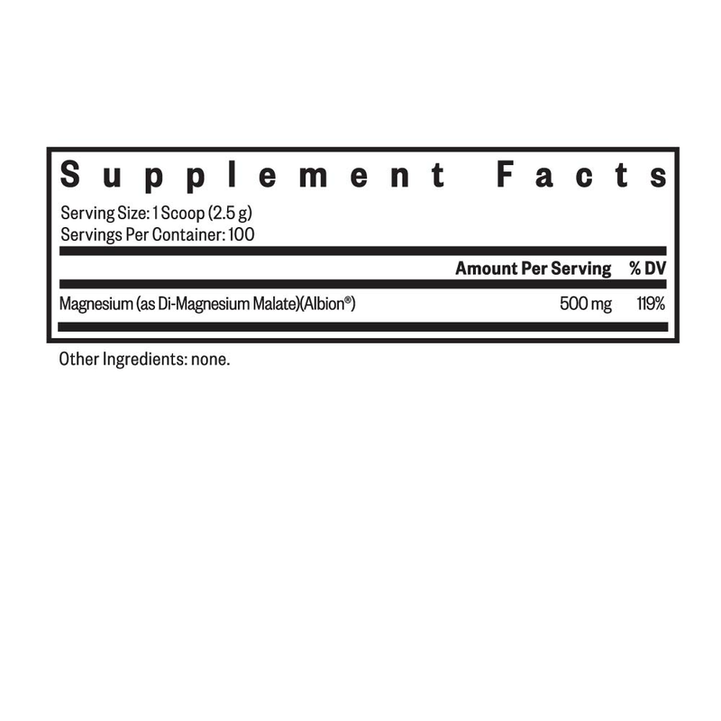 マグネシウムマレートパウダー500mg-250g | Seeking Health