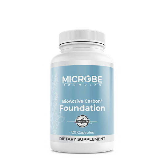 BioActive Carbon Foundation - 120膠囊 | Microbe Formulas