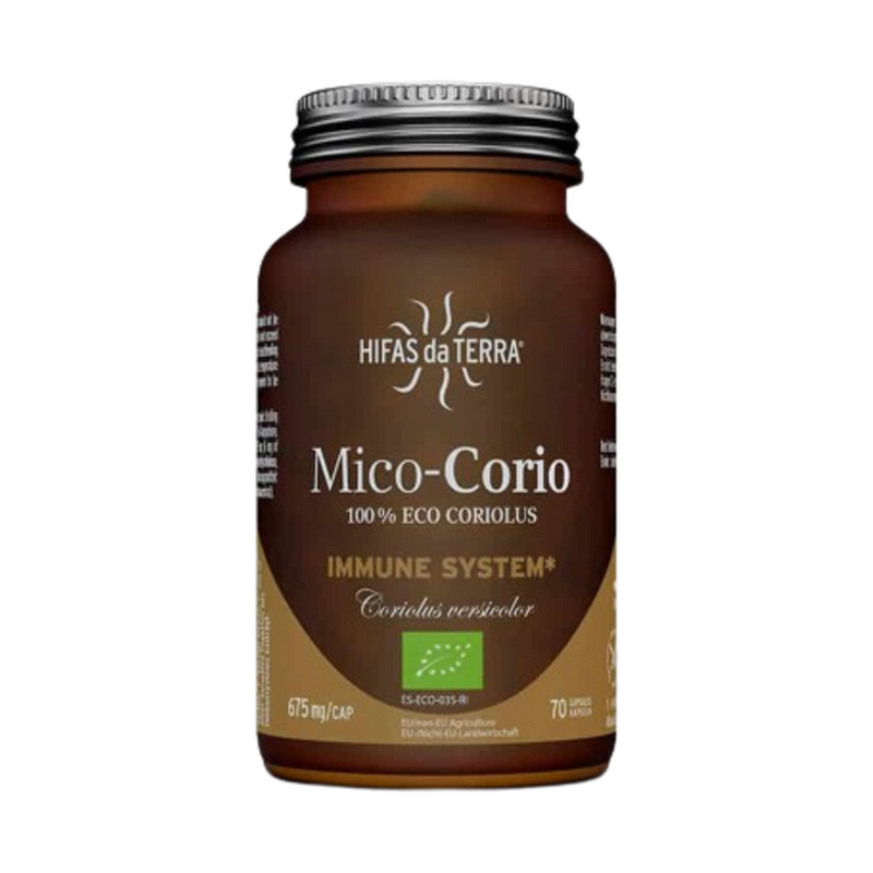 Mico-Corio (Turkey Tail) - 70 Capsules | Hifas da Terra