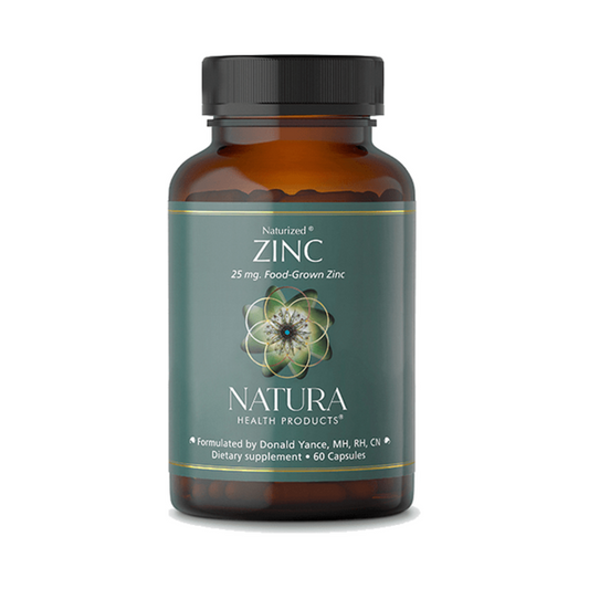 鋅25毫克-60粒膠囊 | Natura Health Products