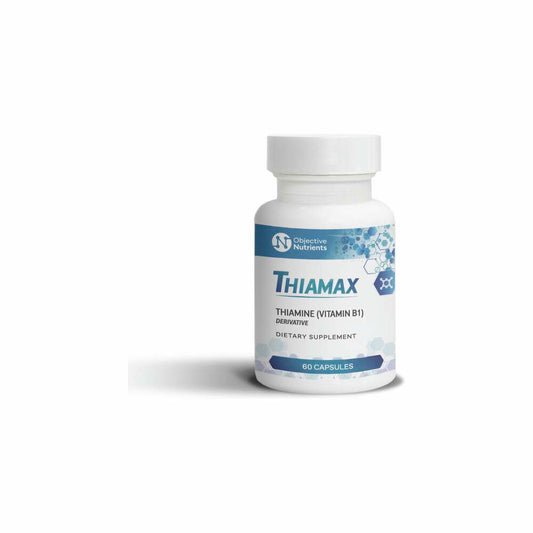 Thiamax High Absorption Vitamin B1 - 60カプセル | Objective Nutrients