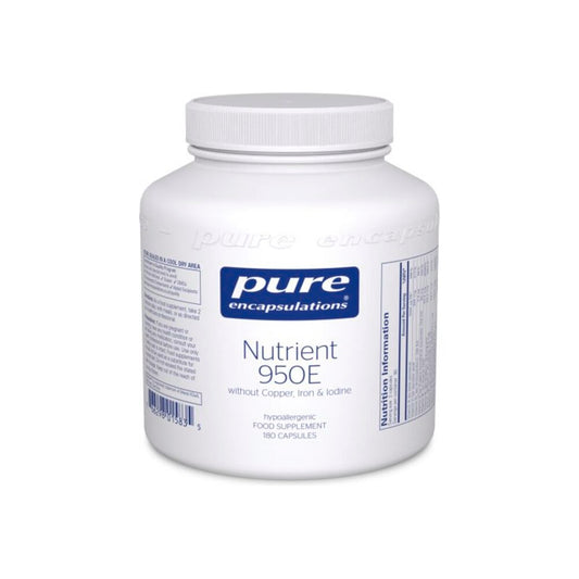 Nutrient 950E不含銅、鐵和碘-180粒膠囊 | Pure Encapsulations