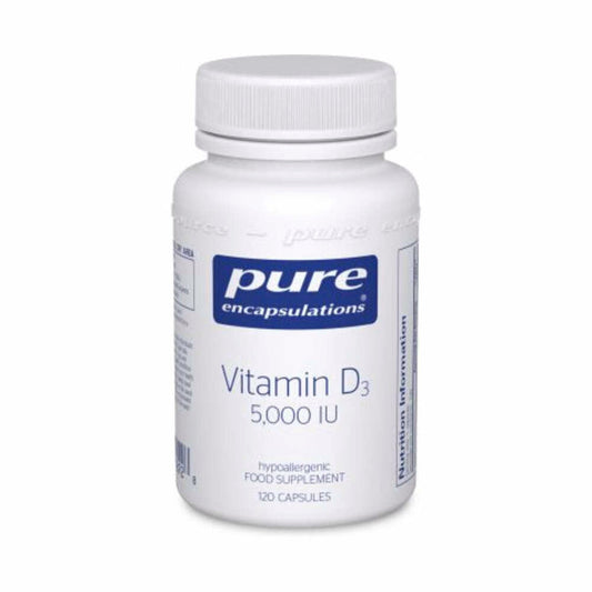 Vitamin D3 5000 IU - 120 Capsules | Pure Encapsulations