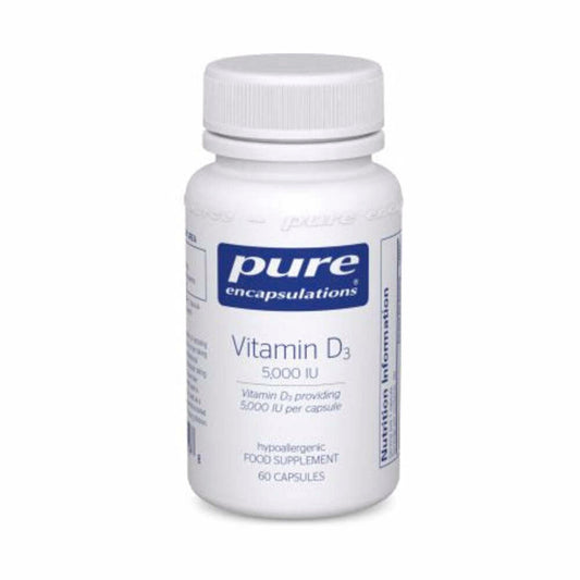 Vitamin D3 5000 IU - 60 Capsules | Pure Encapsulations