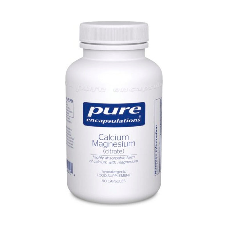 碳酸鈣鎂(檸檬酸鹽) - 90 膠囊 | Pure Encapsulations