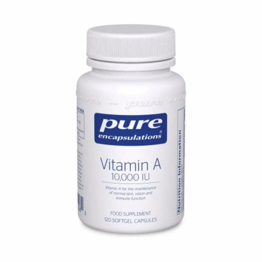 Vitamin A 10,000 IU - 120 Capsules | Pure Encapsulations