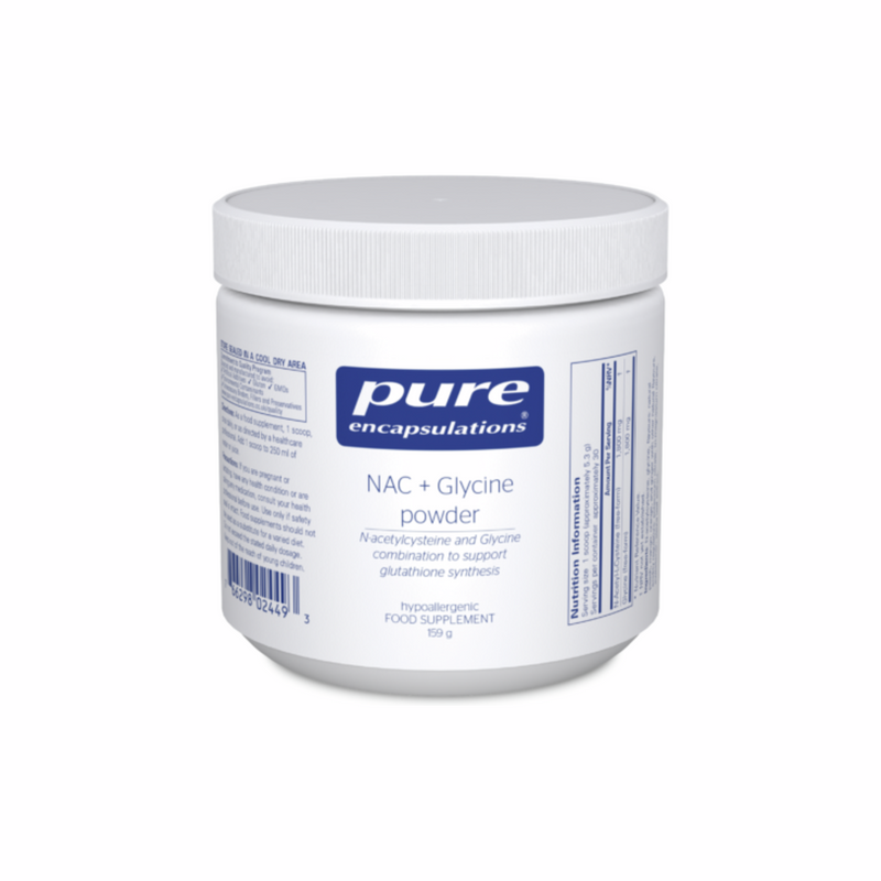 NAC + 甘氨酸粉末 - 159克 | Pure Encapsulations