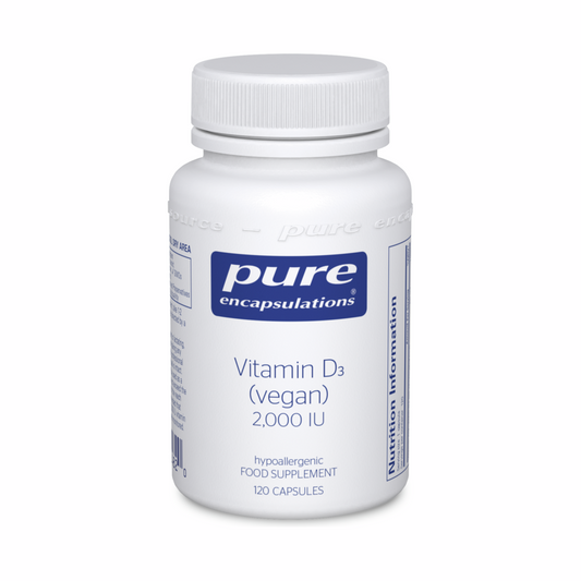 Vitamin D3 Vegan - 120 Capsules | Pure Encapsulations