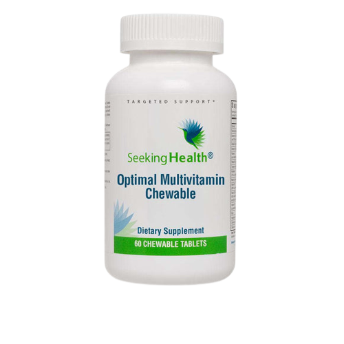 Optimal Multivitamin Chewable - 60 Chewable Tablets | Seeking Health