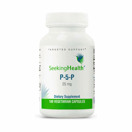 P-5-P (Pyridoxal 5 Phosphate) 25mg - 100 Capsules | Seeking Health