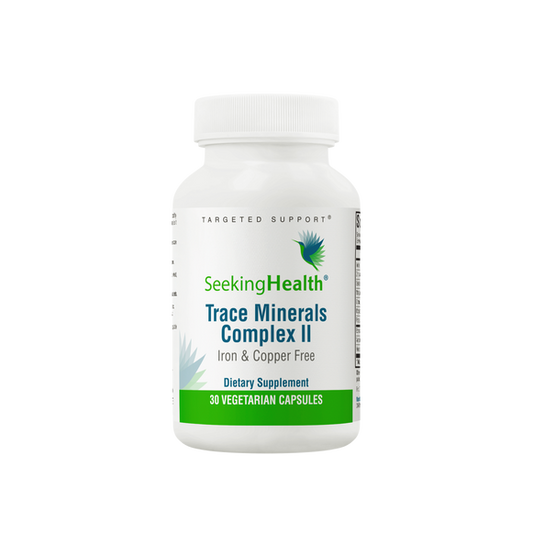 Trace Minerals Complex II (Iron and Copper Free) - 30 Capsules | Seeking Health