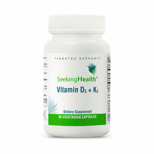 Vitamin D3 + K2 - 60 Capsules | Seeking Health