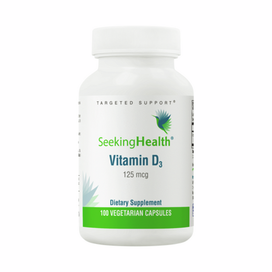 Vitamin D3 125mcg - 100 Capsules | Seeking Health