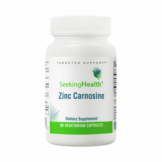 Zinc Carnosine - 60 Capsules | Seeking Health