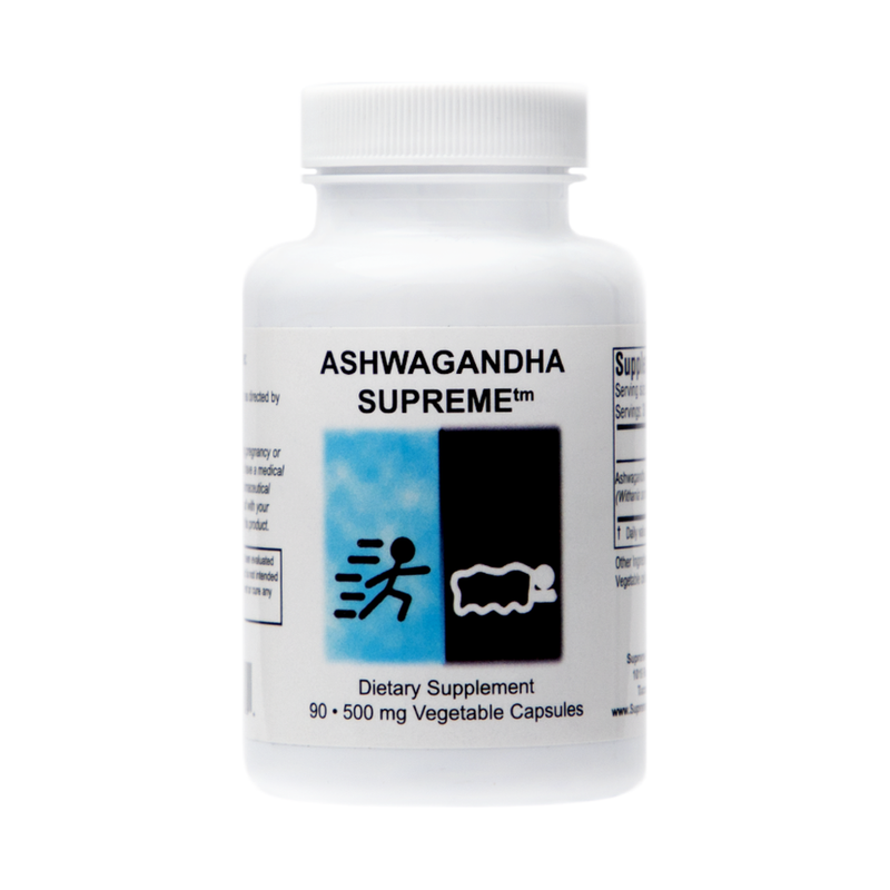 アシュワガンダ・シュプリーム 500mg - 90カプセル | Supreme Nutrition Products