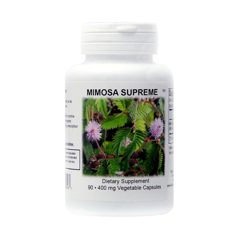 傘形含羞草（Mimosa pudica）400毫克 - 90膠囊 | Supreme Nutrition Products