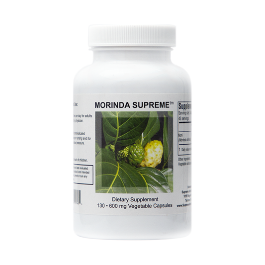 Morinda Supreme (Noni) 600mg - 130膠囊 | Supreme Nutrition Products