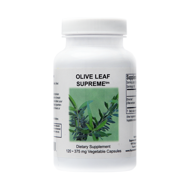 Olive Leaf Supreme (Olea europaea) - 120 Capsules | Supreme Nutrition Products