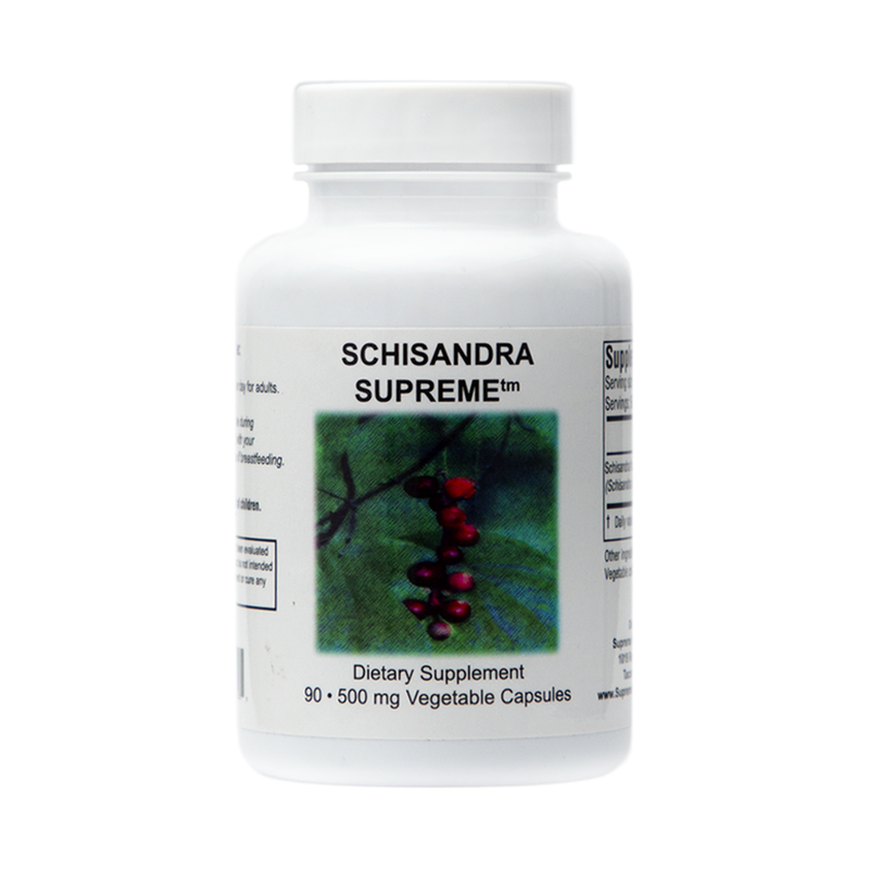 Schisandra Supreme (Shisandra chinensis) - 90 Capsules | Supreme Nutrition Products