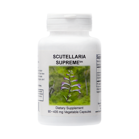 Scutellaria Supreme (Chinese Skullcap) 435mg - 90 Capsules | Supreme Nutrition Products