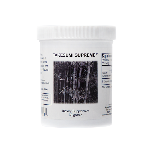 炭化竹Takesumi Supreme - 60克 | Supreme Nutrition Products