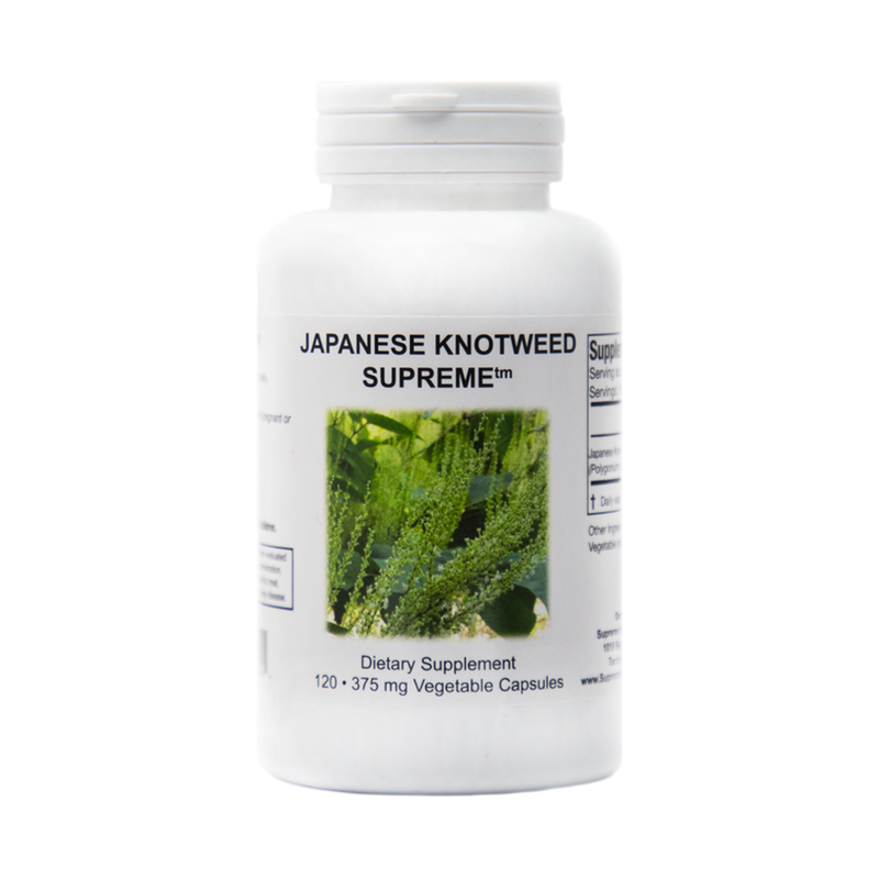 Japanese Knotweed Supreme 375mg - 120 Capsules | Supreme Nutrition Products