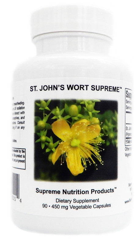 St. John's Wort Supreme - 90 Capsules | Supreme Nutrition Products