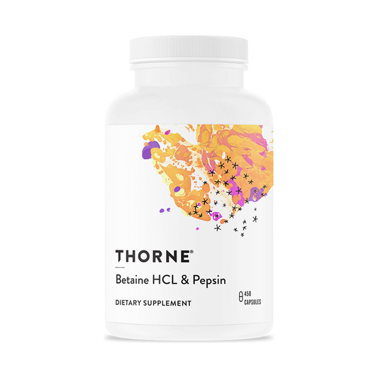 甜菜鹽酸/胃蛋白酶 - 450 膠囊 | Thorne