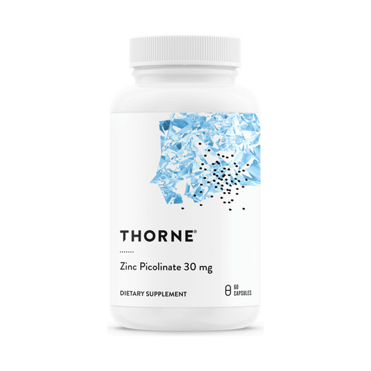 鋅吡啶酸鹽30毫克 - 60粒胶囊 | Thorne